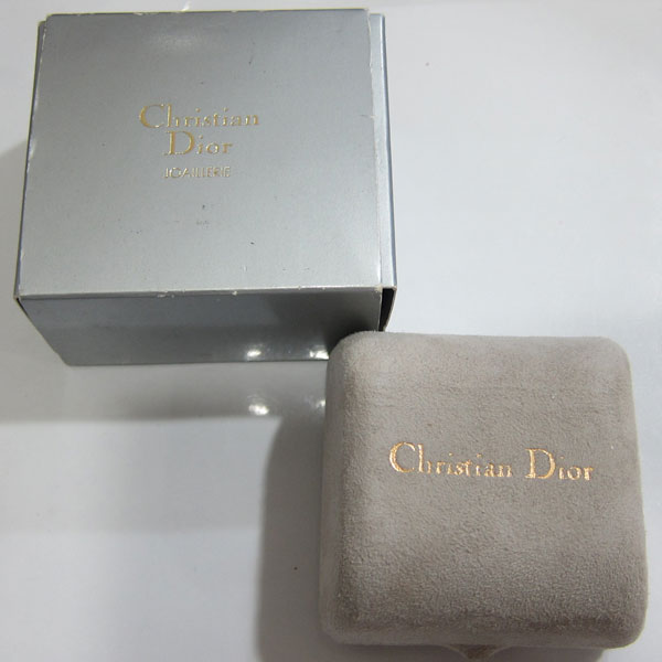 新品磨き済 美品 ディオール D0.220 Pt950 373 10号 Dior リング4