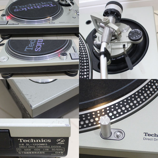 テクニクス　Technics SL-1200MK5-S ターンテーブル シルバー　中古 No.13