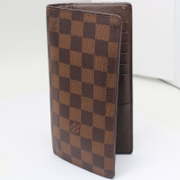 ルイヴィトン ダミエ ポルトフォイユブラザ 長財布 N60017 LOUIS VUITTON