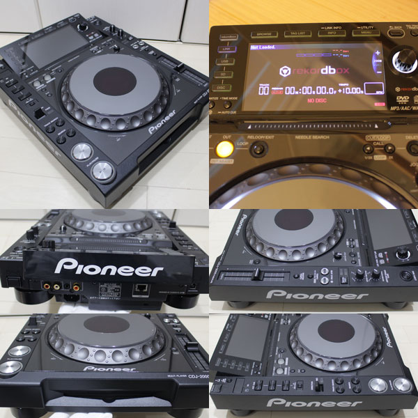 パイオニア Pioneer CDJ-2000NXS DJプレーヤー 中古 送料無料3