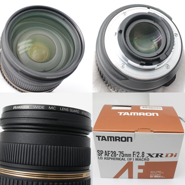 TAMRON タムロン　レンズ ニコン用　SP AF28-75mm F/2.8 XR Di 送料無料2