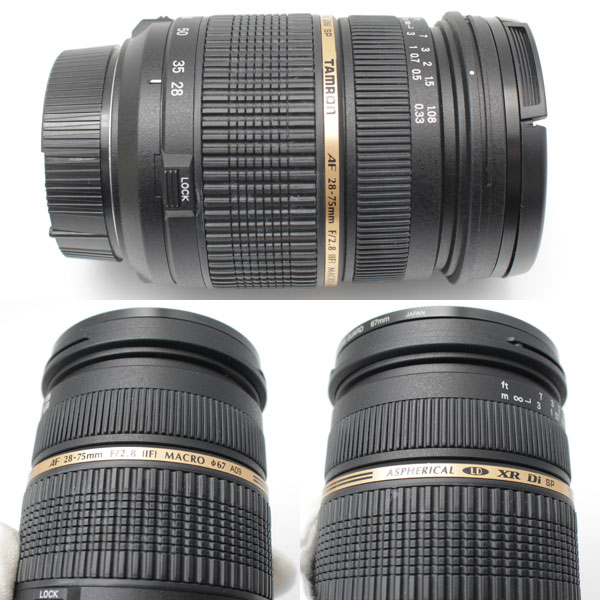 TAMRON タムロン　レンズ ニコン用　SP AF28-75mm F/2.8 XR Di 送料無料3