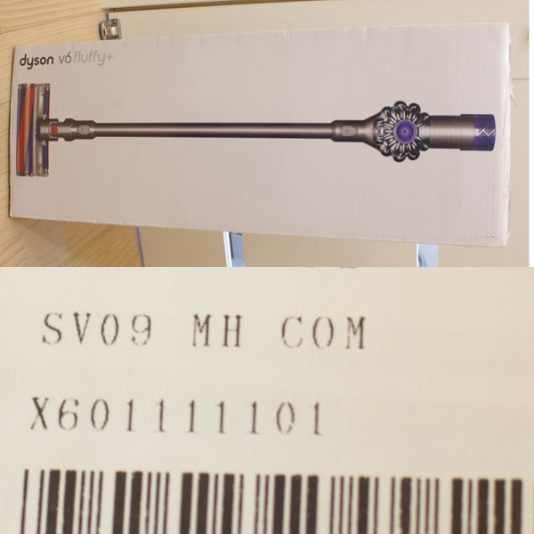 新品 ダイソン Dyson サイクロン式 v6 fluffy SV09MHCOM 掃除機　送料無料2