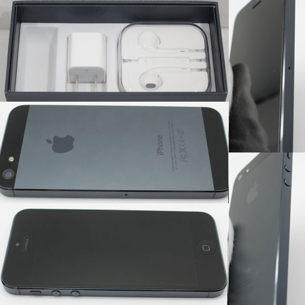 残債無 ソフトバンク iPhone5 16GB A1429 MD297J/A ブラック 黒 No22