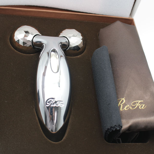 新品 プラチナ電子ローラー リファカラット ReFa CARAT ボディケア 美顔ローラー1