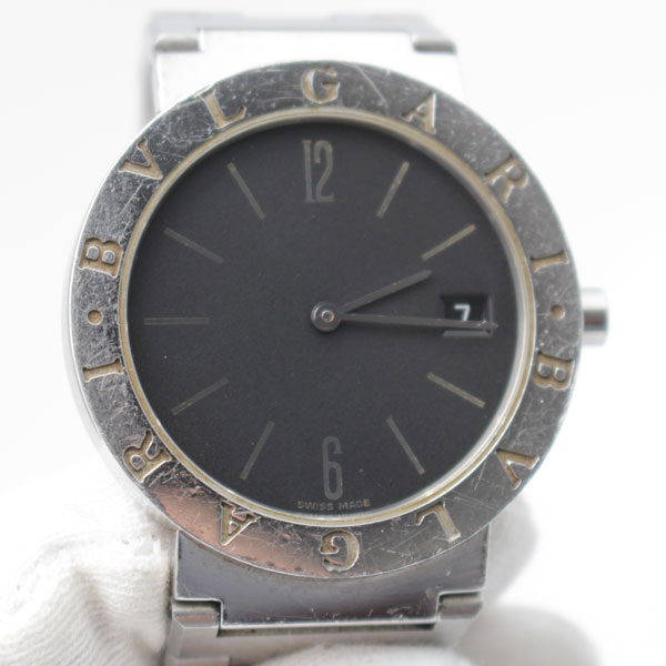 ブルガリブルガリ時計BB33SSブラック腕時計◾️グッチプラダヴィトンロレックス