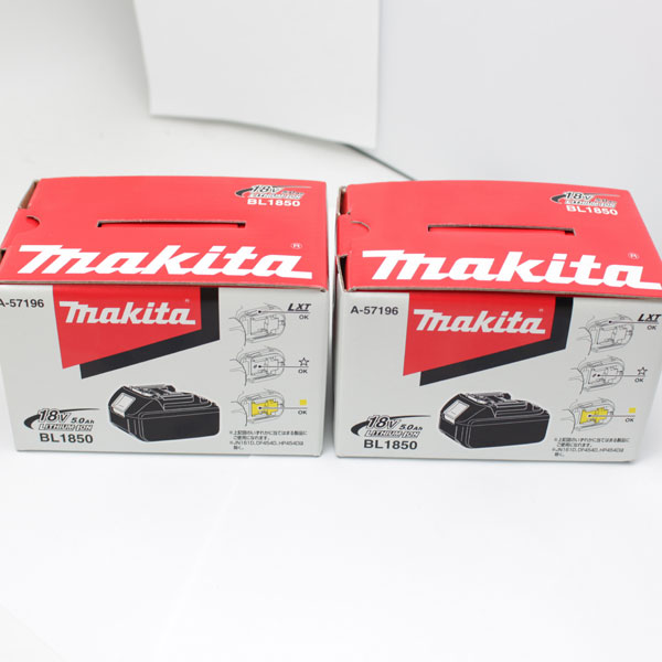 新品 マキタ makita 18V 5.0Ah BL1850 リチウムイオンバッテリー　2個1