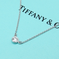 新品磨き済 TIFFANY ティファニー バイザヤード PT950  ネックレス ダイヤ 0.14