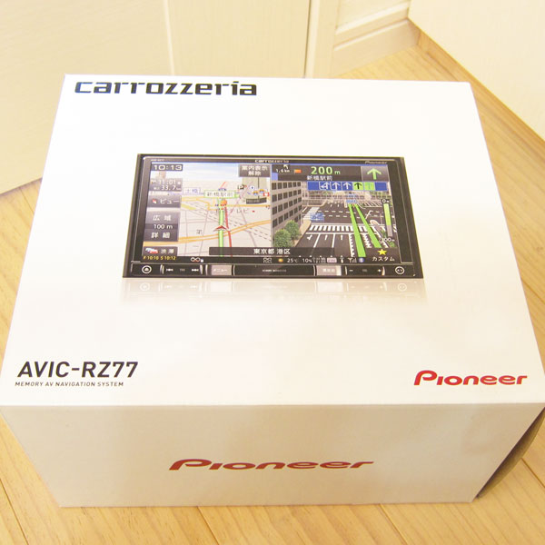 新品 パイオニア カロッツェリア 楽ナビ AVIC-RZ77 カーナビ　7V型メモリーナビゲーション1