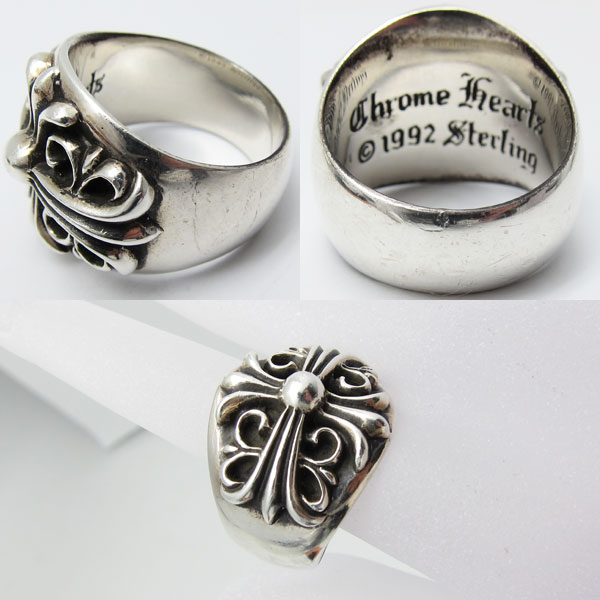 CHROME HEARTS クロムハーツ KEEPER RING キーパーリング インボイス原本付3