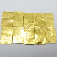 純金 K24 999.9 田中貴金属 10.1g インゴット FINEGOLD 地金 プレート