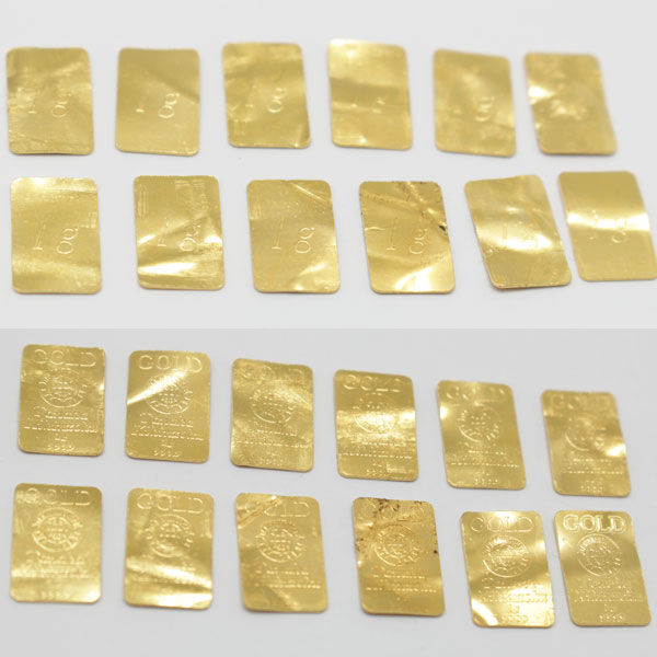 純金 K24 999.9 田中貴金属 12.2g インゴット 地金 プレート No32