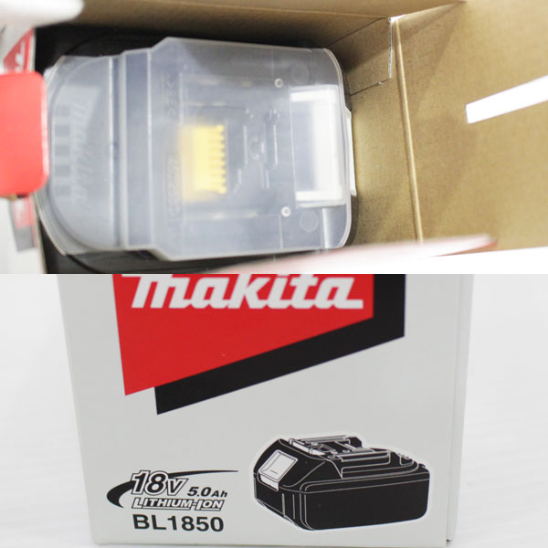 新品 純正品 マキタ 高容量リチウムイオンバッテリー BL1850 18V 5.0Ah2