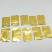 純金 K24 999.9 田中貴金属 10.2g インゴット 地金 プレート No2