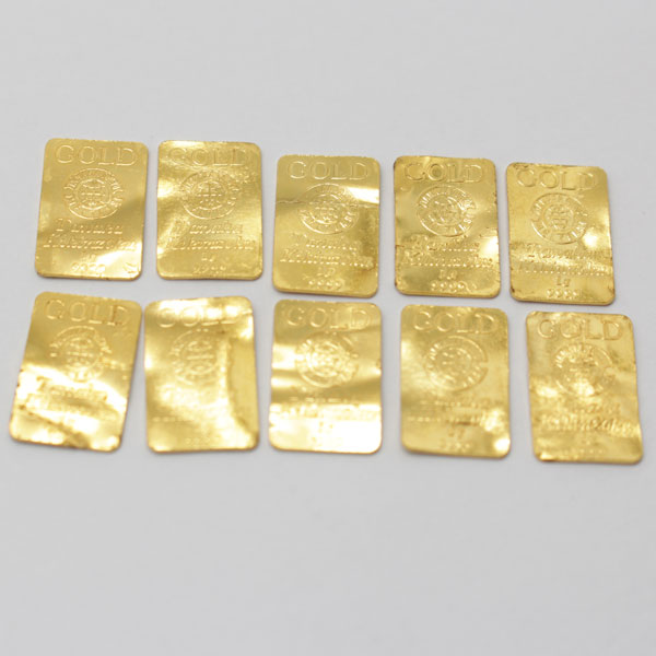 純金 K24 999.9 田中貴金属 10.1g インゴット FINEGOLD 地金 プレートNo31