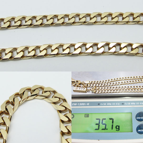 レダシルマ Leda SILMA K10 ダイヤ D0.56ct ネックレス 磁気 35.7g 中古 |  ブランド・バッグ財布（中古品）ヴィトン通販｜ブランドのくら