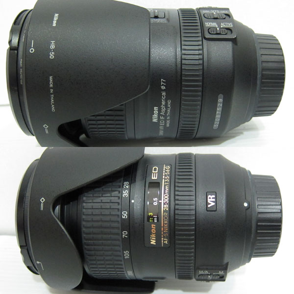 美品 ニコン ズームレンズAF-S NIKKOR 28-300mm f/3.5-5.6G ED VR2