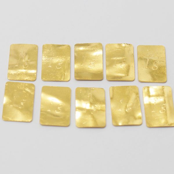 純金 K24 999.9 田中貴金属 10.1g インゴット FINEGOLD 地金 プレートNo22