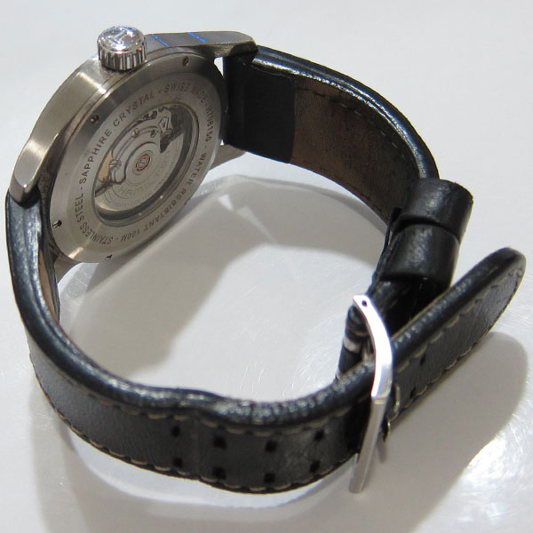 HAMILTON ハミルトン カーキフィールド H706150 革 レザー 黒文字盤 腕時計 自動巻4