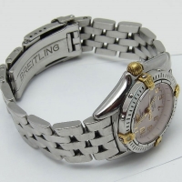 電池交換済 ブライトリング カリスティーノ B52045.1 ピンク QZ クオーツ 腕時計