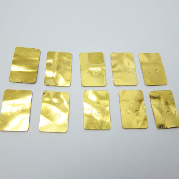 純金 K24 999.9 田中貴金属 10.1g インゴット FINEGOLD 地金 プレートNo2 |  ブランド・バッグ財布（中古品）ヴィトン通販｜ブランドのくら