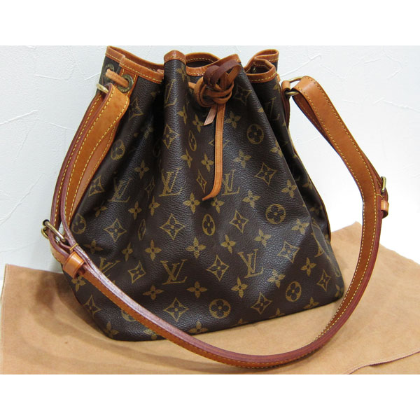 良品✨LOUIS VUITTON プチノエ モノグラム M42226 ショルダー