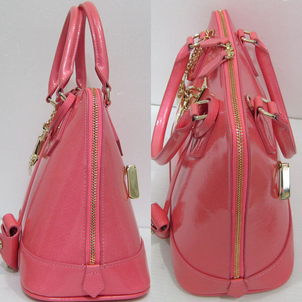 ☆サマンサタバサ☆コーラルピンクのレディアゼル・ハンドバッグ