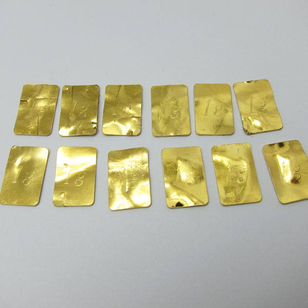 純金 K24 999.9 田中貴金属 12.2g インゴット FINEGOLD プレート No23