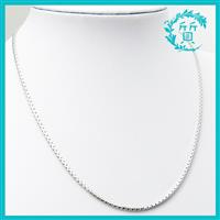 美品 Pt850 13.8g ベネチアネックレス プラチナ850 地金 ネックレスチェーン No5