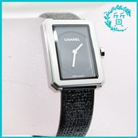美品 シャネル CHANEL  H5317 ボーイフレンド ツイード スモール 腕時計 クオーツ