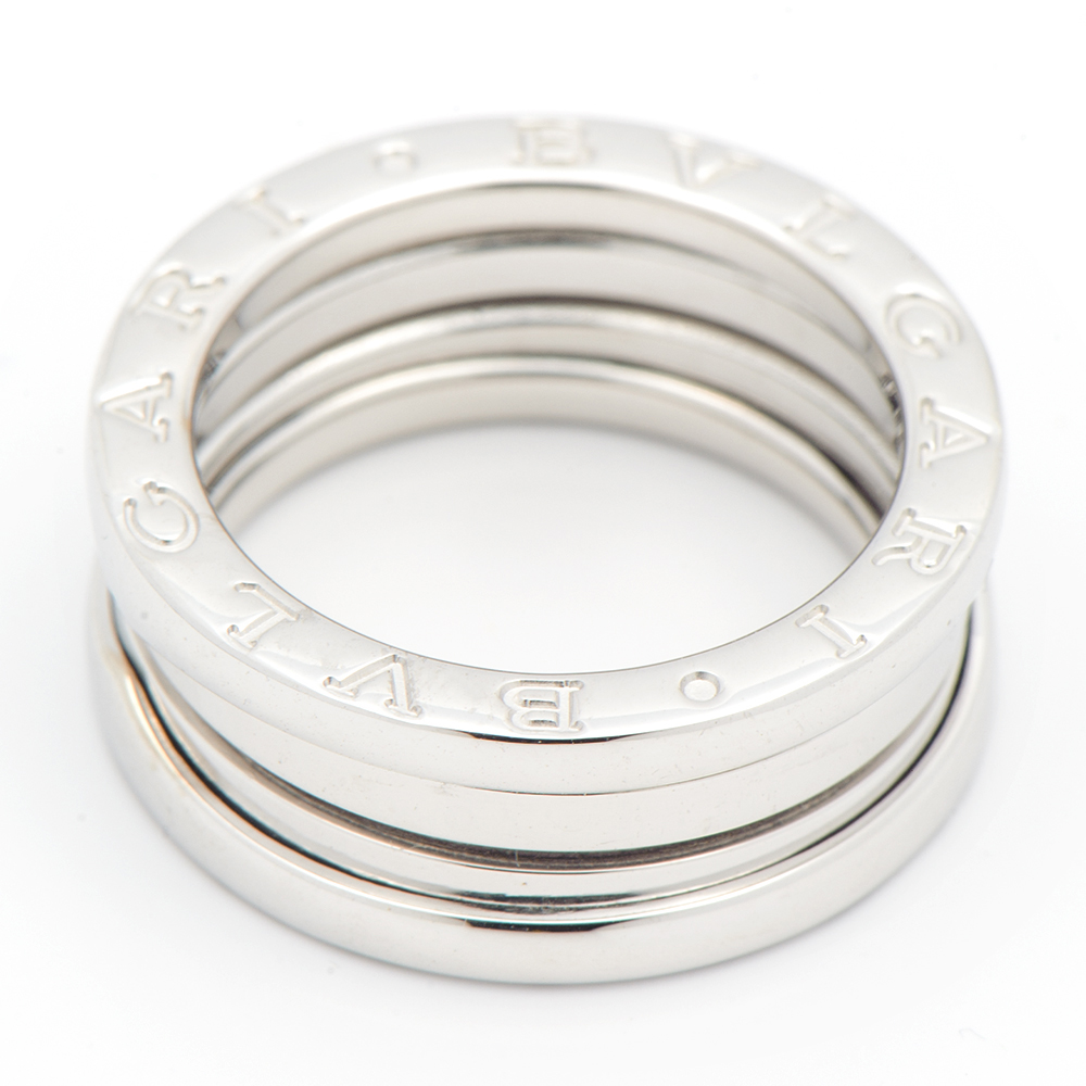 新品磨き済 ブルガリ ビーゼロワン 指輪 750 K18WG  11号 9.8g  リング1