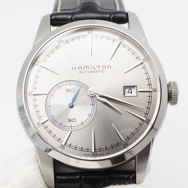 美品　ハミルトン  腕時計 レイルロード スモールセコンド H40515781 自動巻 送料無料1