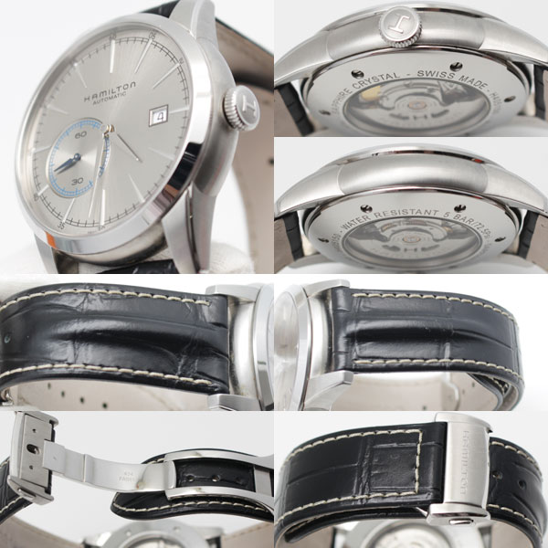 美品　ハミルトン  腕時計 レイルロード スモールセコンド H40515781 自動巻 送料無料3