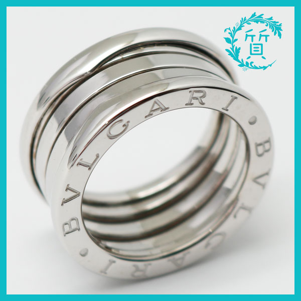 新品磨き済 ブルガリ ビーゼロワン 指輪 9.8g 750 9.5号 K18 750 リング1