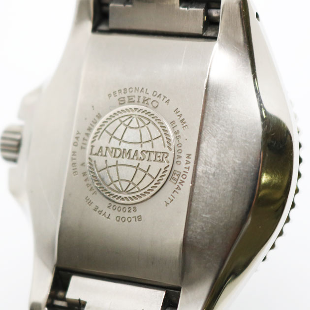 SEIKO セイコー ランドマスター チタニウム 8L35-00A0 腕時計　自動巻　中古3