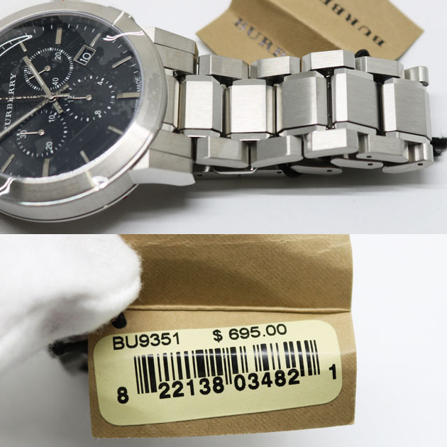 展示品　バーバリー BURBERRY 腕時計  BU9351 クロノグラフ　クオーツ　5