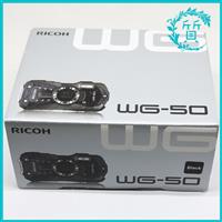 新品同様 RICOH リコー 防水デジタルカメラ WG-50 ブラック　カメラ　