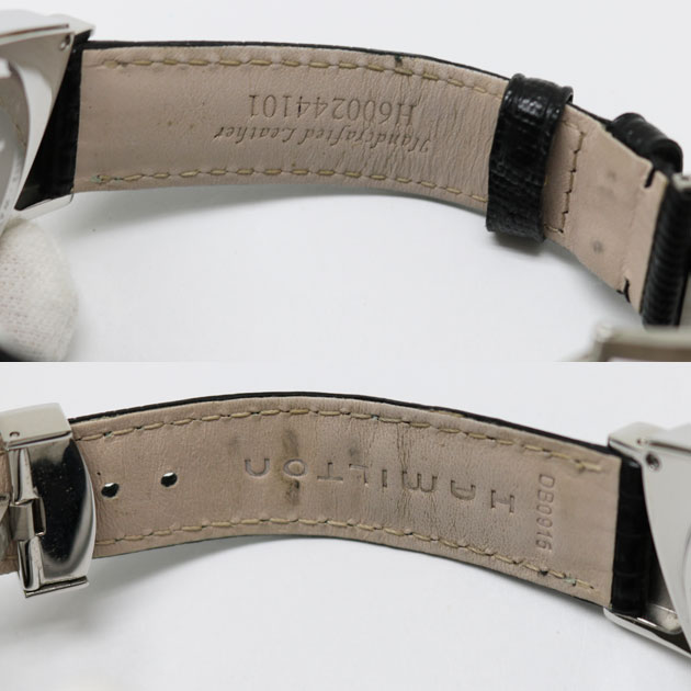 ハミルトン メンズ 腕時計 ベンチュラ  H244112  黒文字盤 クォーツ5